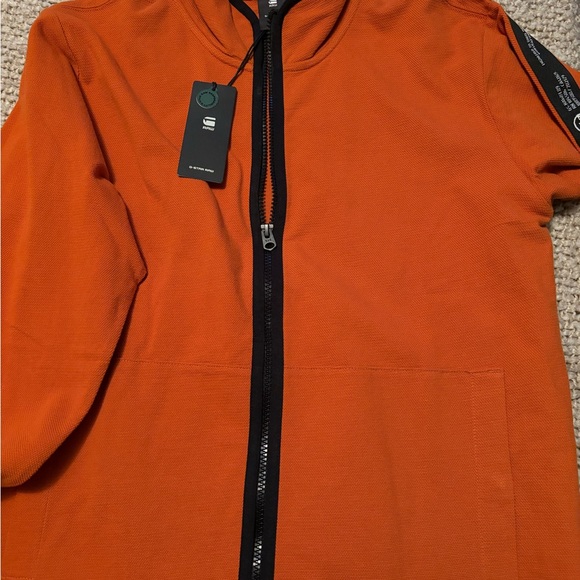 G Star Raw Logo Tape Tweeter Full Zip - Picture 2 of 13